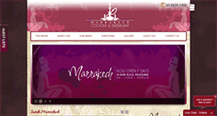 Desktop Screenshot of marrakechcocktailbar.com.au